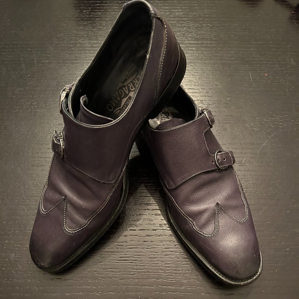Ferragamo DOUBLE MONKSTRAP Wingtips